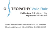 Osteopathy with Valle Ruiz